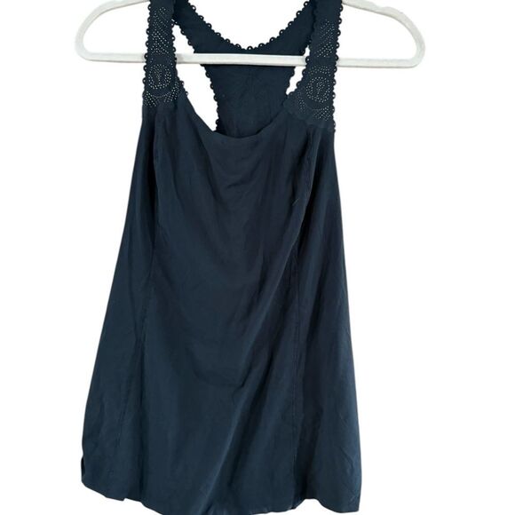 Lululemon Athletica Black Tank Top Wide Straps - Picture 9 of 12